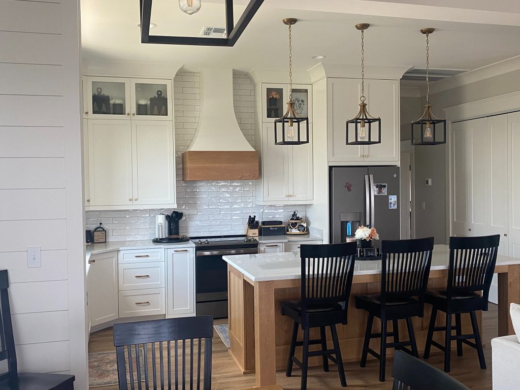 Functional Kitchen Island Design with Ample Storage and Integrated Appliances